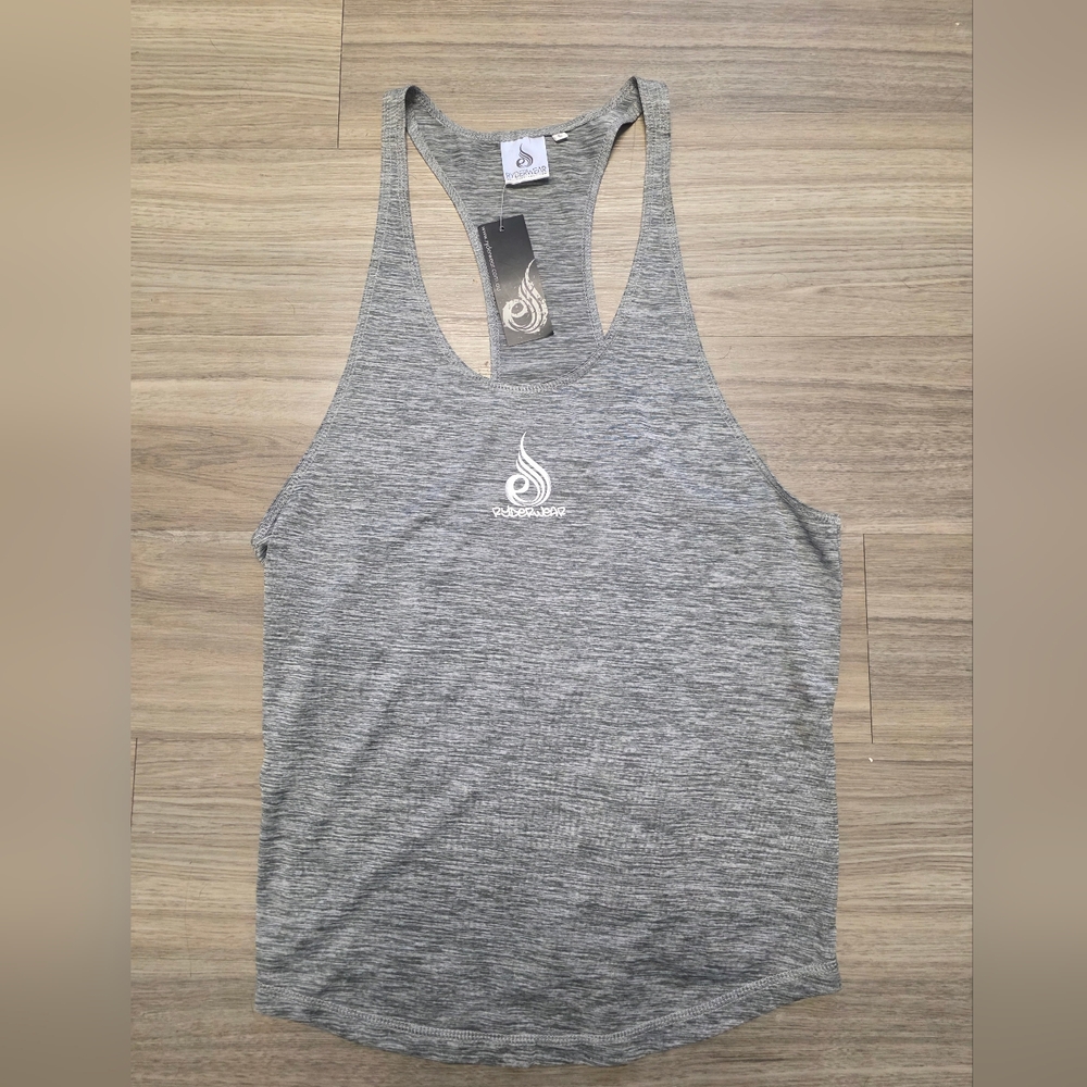 Ryderwear Gray Racerback Tank Top